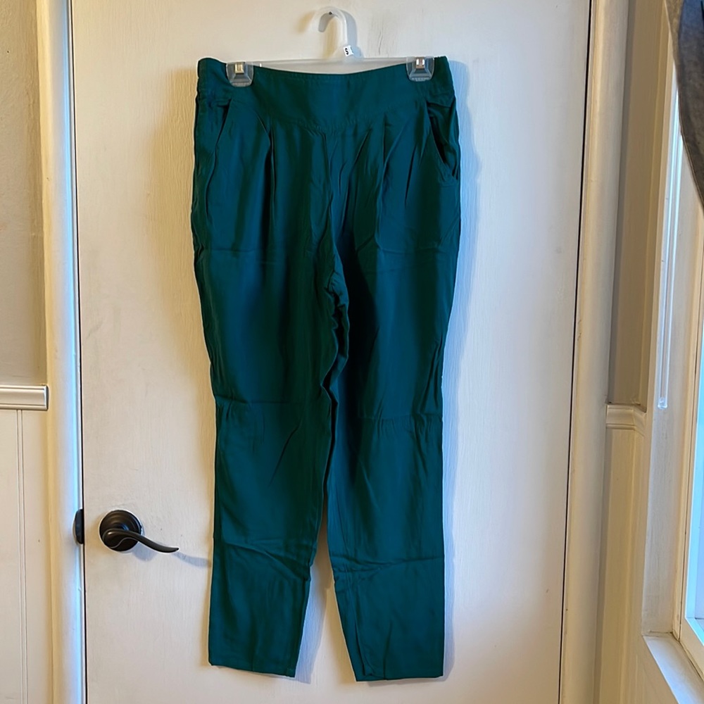 FreePeople green trousers